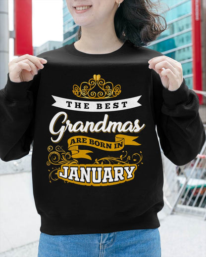 JANUARY GRANDMAS ARE THE BEST - FOR WOMEN - TLEE01 (SKU2605-238-01)