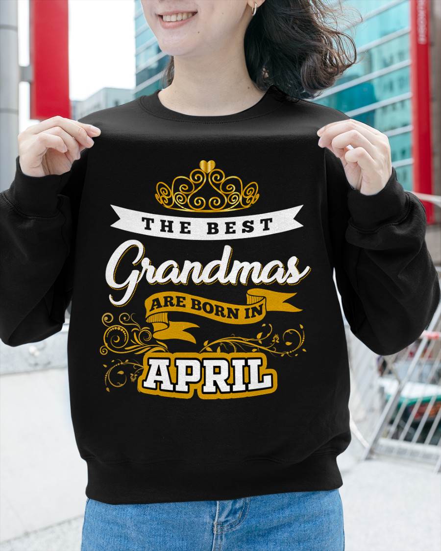 APRIL GRANDMAS ARE THE BEST - FOR WOMEN - TLEE04 (SKU2605-238-04)