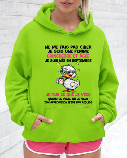 JE SUIS UNE FILLE DE SEPTEMBRE - POUR FEMME - TLEE09 (SKU2604-117-09)