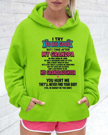 JUNE - I TRY TO BE GOOD BUT I TAKE AFTER MY GRANDPA - FROM GRANDPA - TLEE06 (SKU2606-212-06)