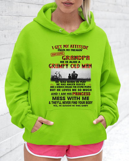 MAY GRANDPA - GRUMPY • AWESOME • PROTECTIVE - FROM GRANDPA - TLEE05 (SKU2605-176-05)