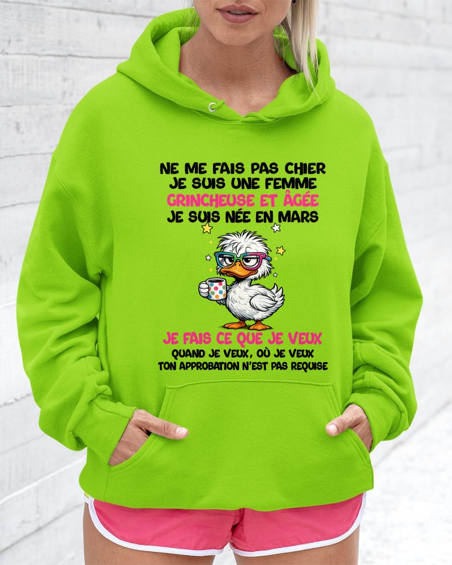 JE SUIS UNE FILLE DE MARS - POUR FEMME - TLEE03 (SKU2604-117-03)