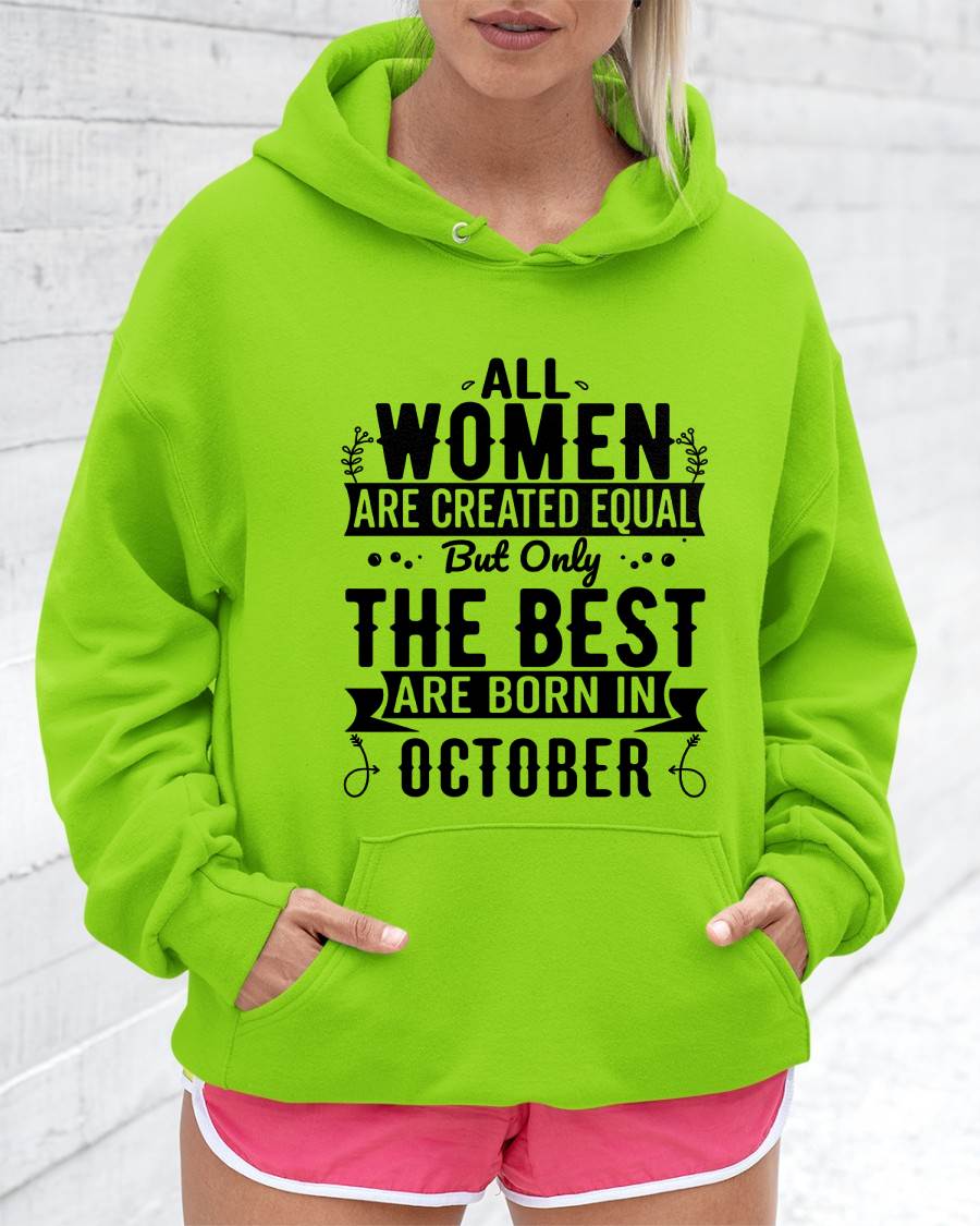 OCTOBER WOMEN ARE THE BEST KIND - FOR WOMEN - TLEE10 (SKU2605-398-10)