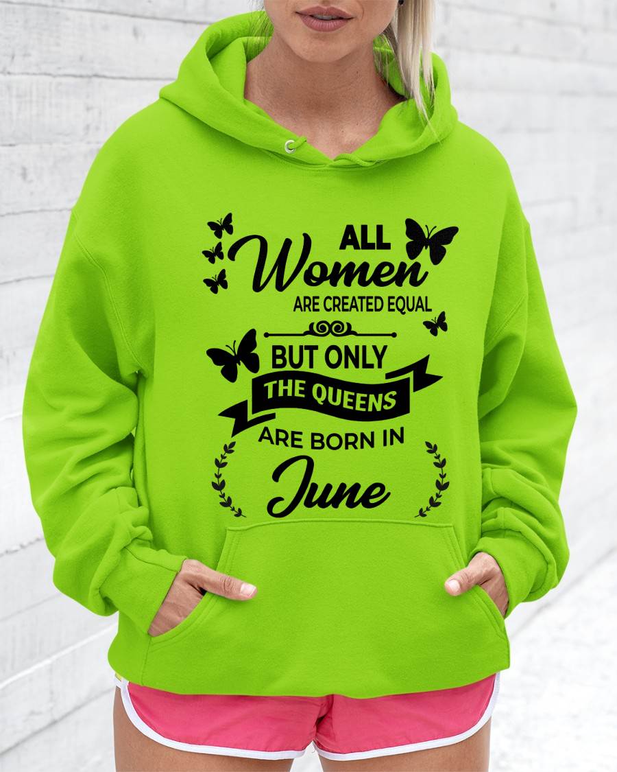 JUNE GIRLS ARE TRUE QUEENS - FOR WOMEN - TLEE06 (SKU2605-58-06)