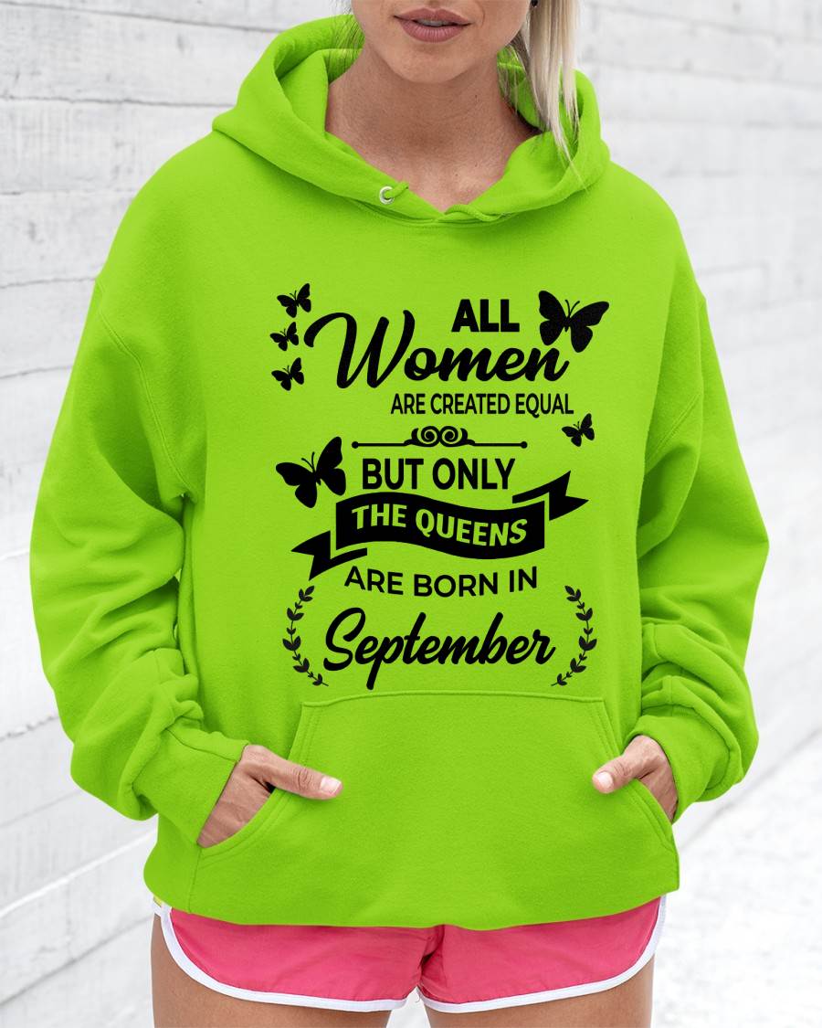 SEPTEMBER GIRLS ARE TRUE QUEENS - FOR WOMEN - TLEE09 (SKU2605-58-09)