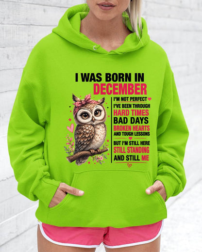 BORN IN DECEMBER – STILL HERE, STILL STANDING - FOR WOMEN - TLEE12 (SKU2605-152-12)