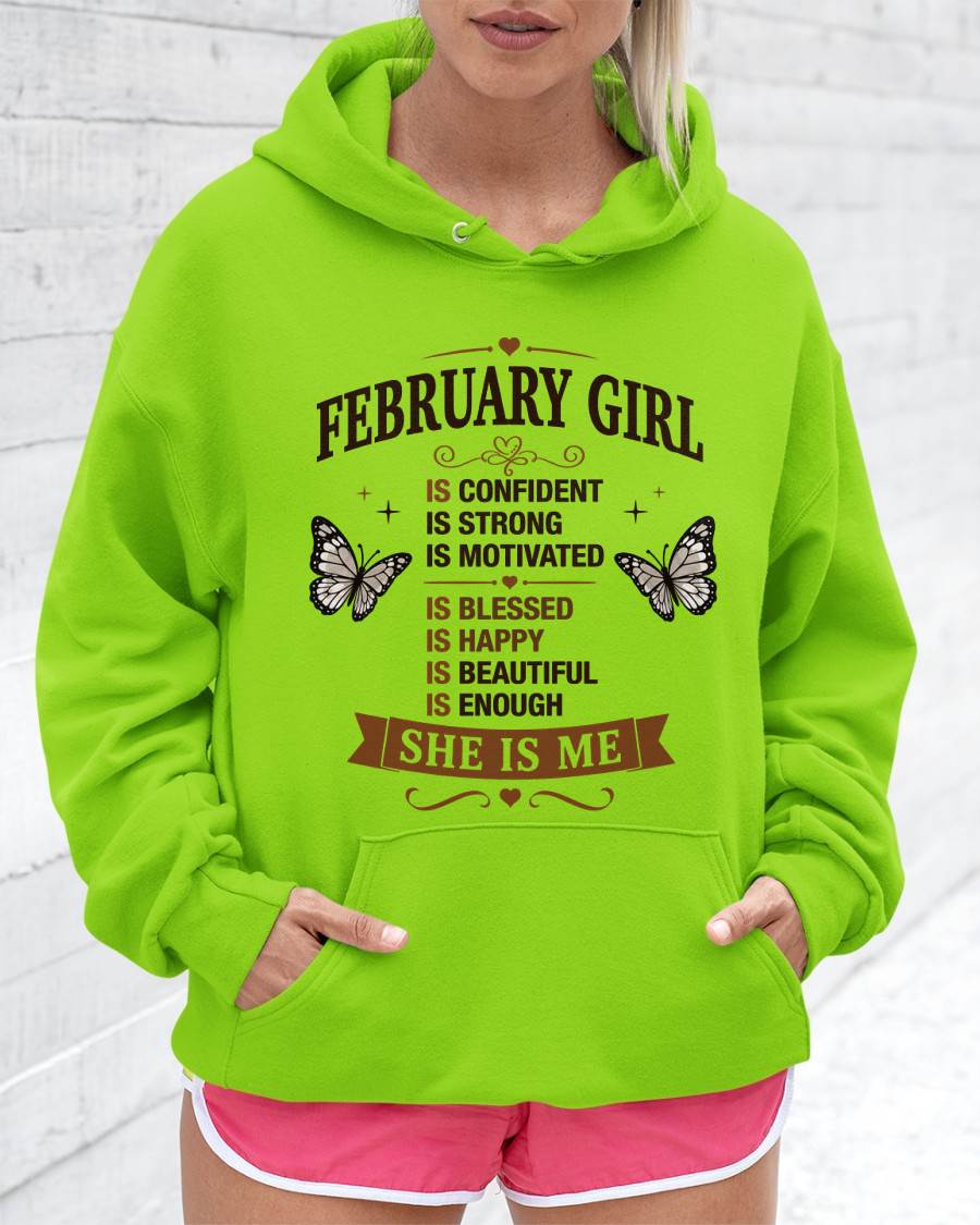 FEBRUARY GIRL – FAITH, STRENGTH & BEAUTY - FOR WOMEN - TLEE02 (SKU2605-378-02)