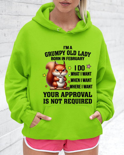 FEBRUARY BORN WOMEN DON’T NEED APPROVAL TEE - FOR WOMEN - TLEE02 (SKU2605-211-02)