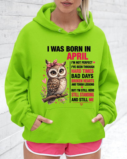 BORN IN APRIL – STILL HERE, STILL STANDING - FOR WOMEN - TLEE04 (SKU2605-152-04)