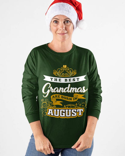 AUGUST GRANDMAS ARE THE BEST - FOR WOMEN - TLEE08 (SKU2605-238-08)