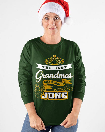 JUNE GRANDMAS ARE THE BEST - FOR WOMEN - TLEE06 (SKU2605-238-06)