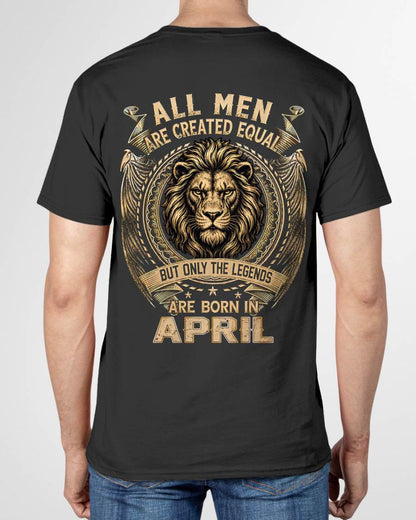 APRIL BORN LEGEND SHIRT – LION KING - FOR MAN - TLEE04 (SKU2606-177-04)