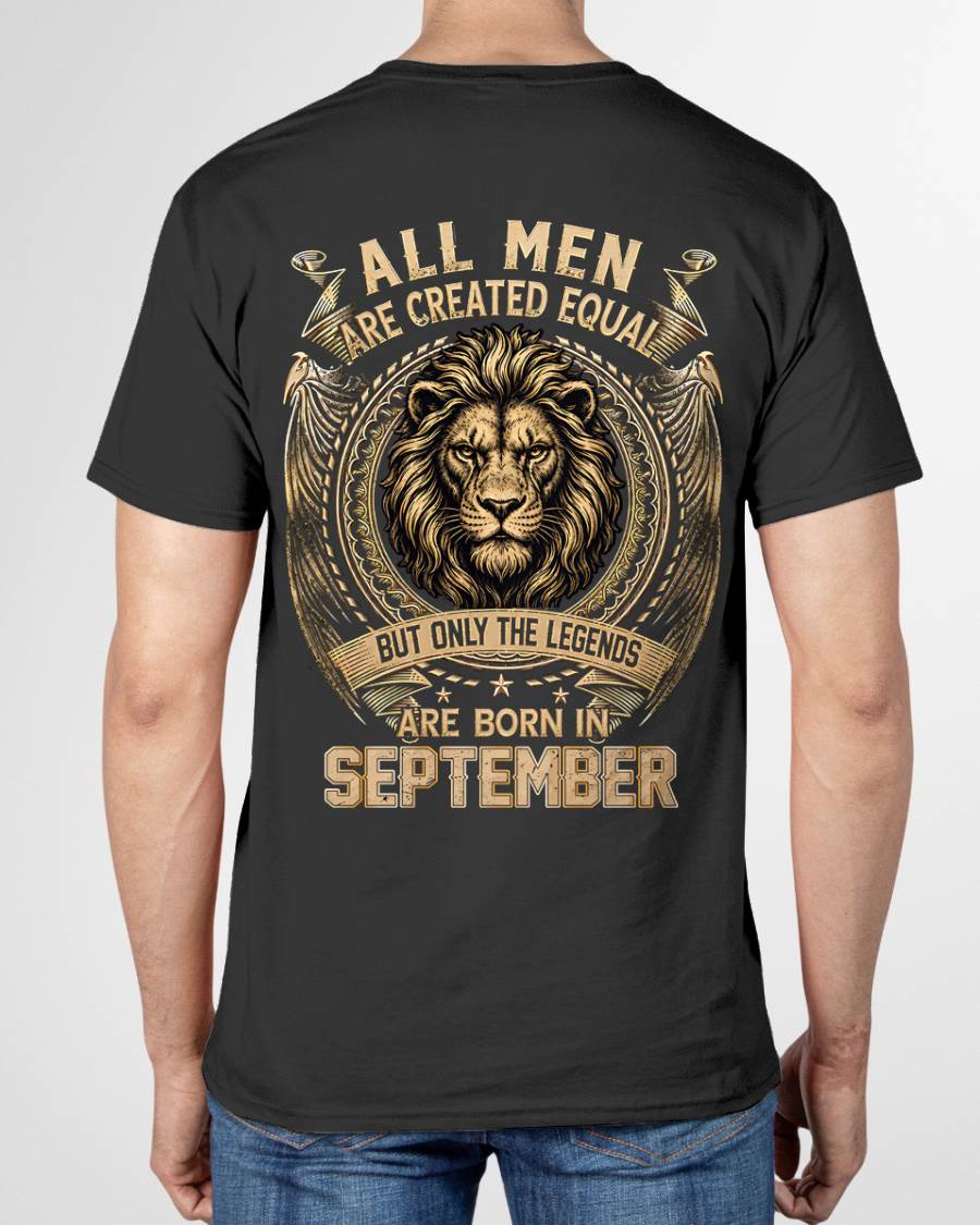 SEPTEMBER BORN LEGEND SHIRT – LION KING - FOR MAN - TLEE09 (SKU2606-177-09)