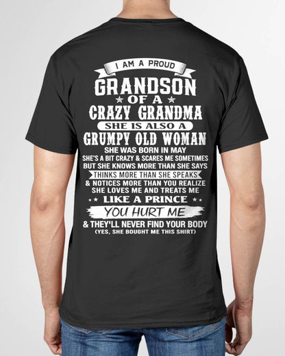 MAY - GRANDSON OF A CRAZY GRANDMA - FROM GRANDMA - TLEE05 (SKU2606-274-05)