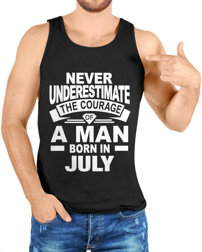 JULY BORN MAN : COURAGE STRENGTH & PRIDE - FOR MAN - TLEE07 (SKU2606-126-07)