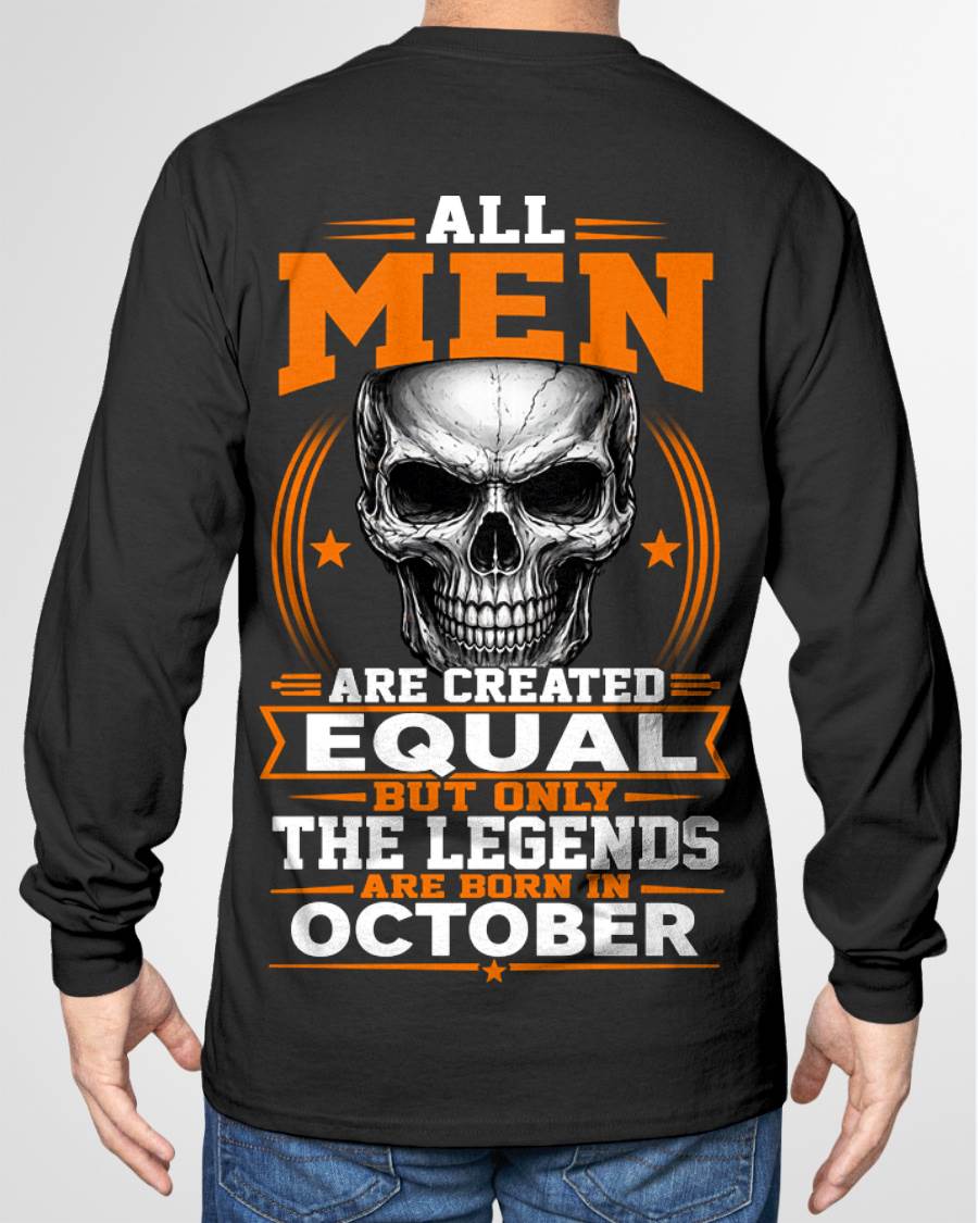 OCTOBER BORN – NOT JUST MEN, BUT LEGENDS - FOR MAN - TLEE10 (SKU2604-310-10)