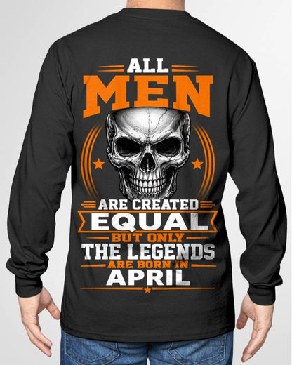 APRIL BORN – NOT JUST MEN, BUT LEGENDS - FOR MAN - TLEE04 (SKU2604-310-04)