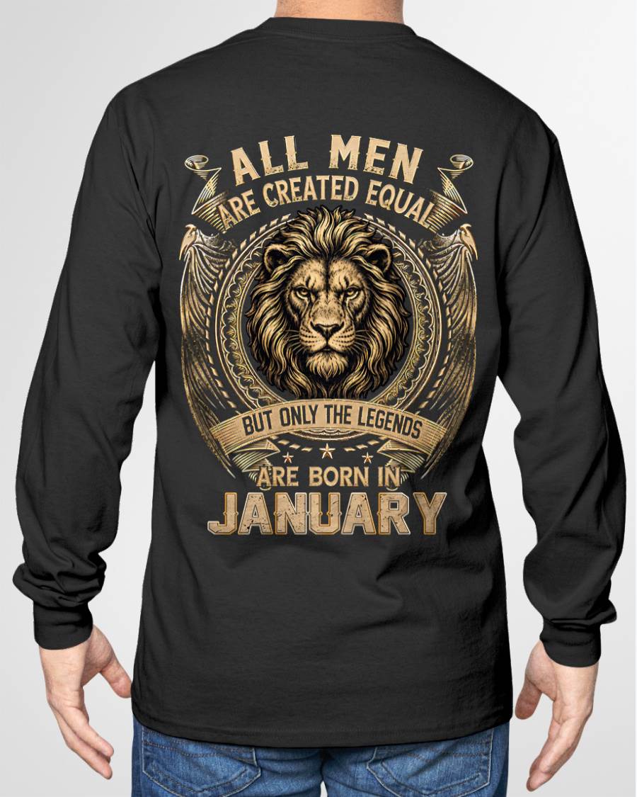 JANUARY BORN LEGEND SHIRT – LION KING - FOR MAN - TLEE01 (SKU2606-177-01)