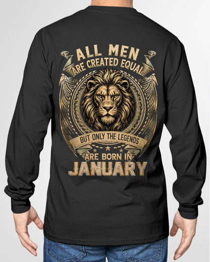 JANUARY BORN LEGEND SHIRT – LION KING - FOR MAN - TLEE01 (SKU2606-177-01)