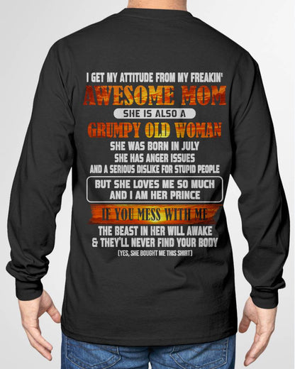 JULY - MESS WITH ME, MEET MY AWESOME MOM - FROM MOM - TLEE07 (SKU2606-142-07)