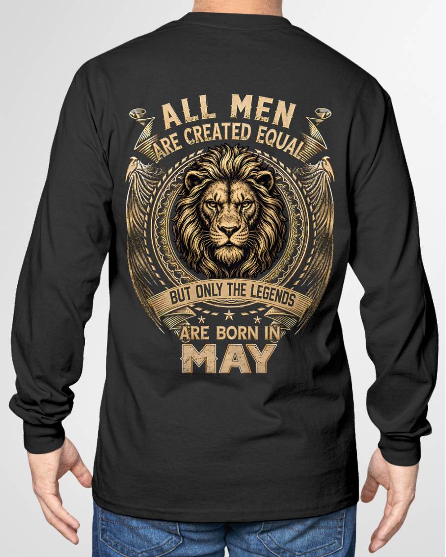 MAY BORN LEGEND SHIRT – LION KING - FOR MAN - TLEE05 (SKU2606-177-05)