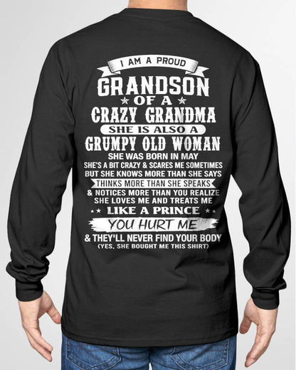 MAY - GRANDSON OF A CRAZY GRANDMA - FROM GRANDMA - TLEE05 (SKU2606-274-05)