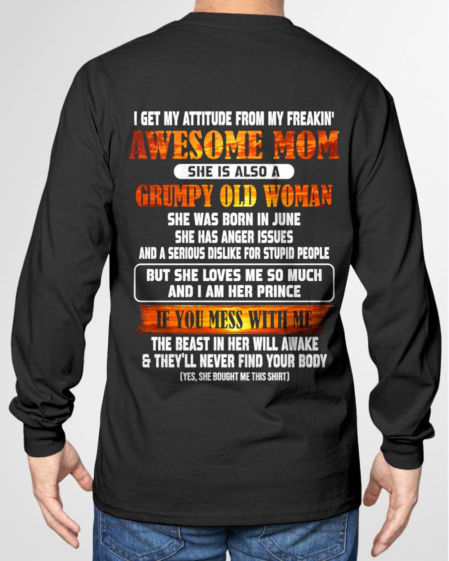 JUNE - MESS WITH ME, MEET MY AWESOME MOM - FROM MOM - TLEE06 (SKU2606-142-06)
