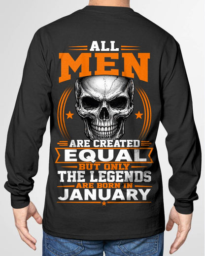 JANUARY BORN – NOT JUST MEN, BUT LEGENDS - FOR MAN - TLEE01 (SKU2604-310-01)