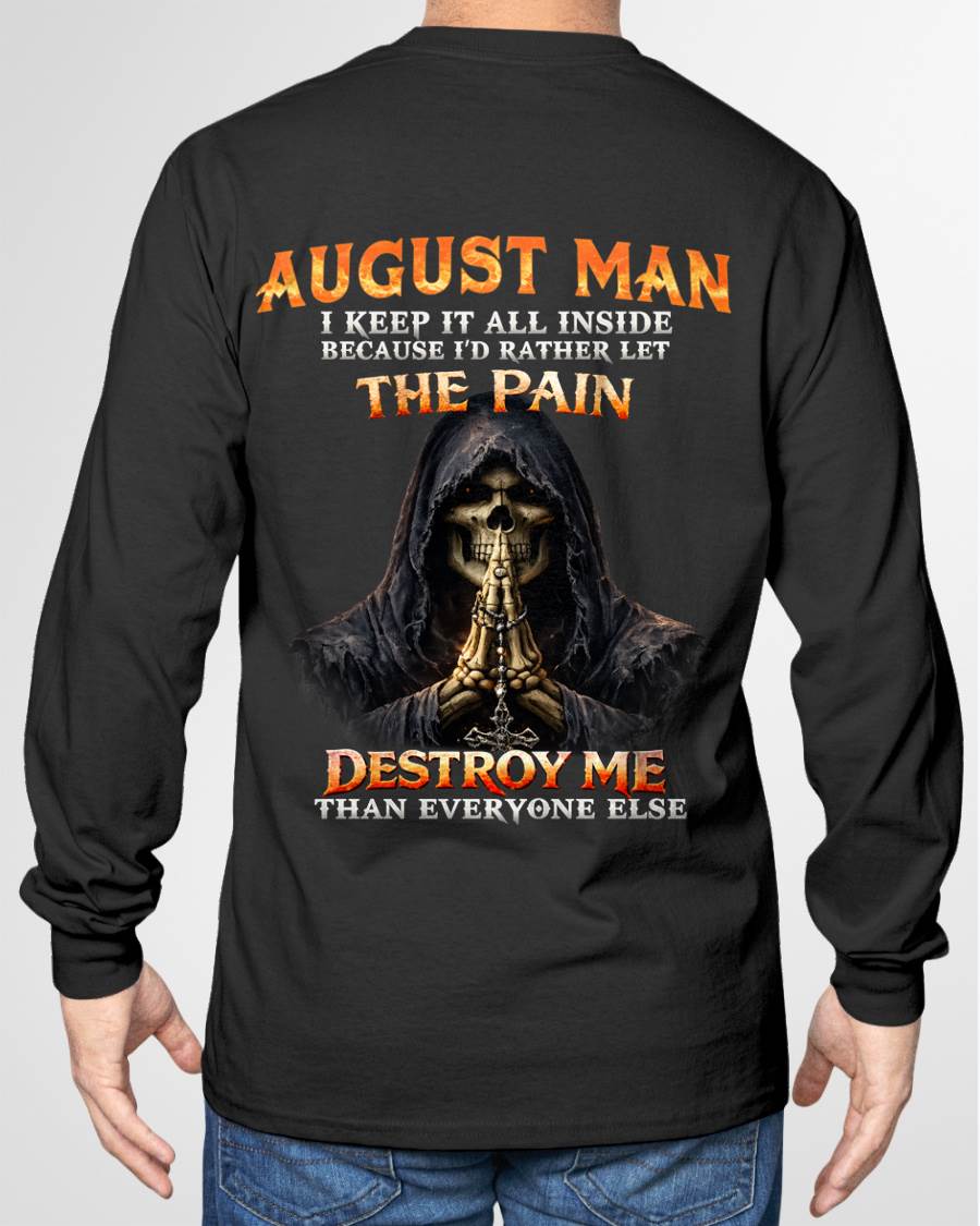 AUGUST MAN THE PAIN DESTROYS ME - FOR MAN - TLEE08 (SKU2606-116-08)