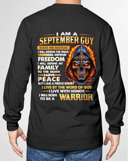 SEPTEMBER – DEFENDER OF FAMILY AND FREEDOM - FOR MAN - TLEE09 (SKU2605-46-09)