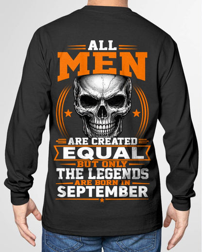 SEPTEMBER BORN – NOT JUST MEN, BUT LEGENDS - FOR MAN - TLEE09 (SKU2604-310-09)