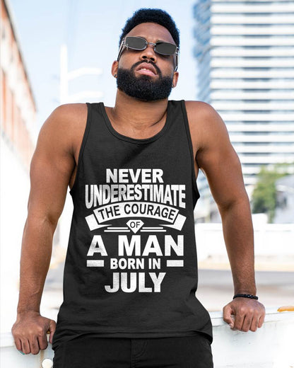 JULY BORN MAN : COURAGE STRENGTH & PRIDE - FOR MAN - TLEE07 (SKU2606-126-07)