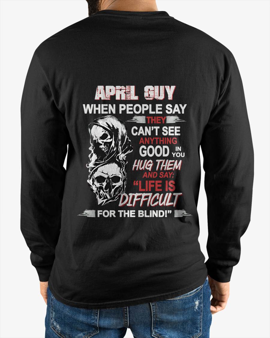 APRIL GUY - WHEN THEY CAN’T SEE ANYTHING GOOD IN YOU - FOR MAN - TLEE04 (SKU12-253-04)