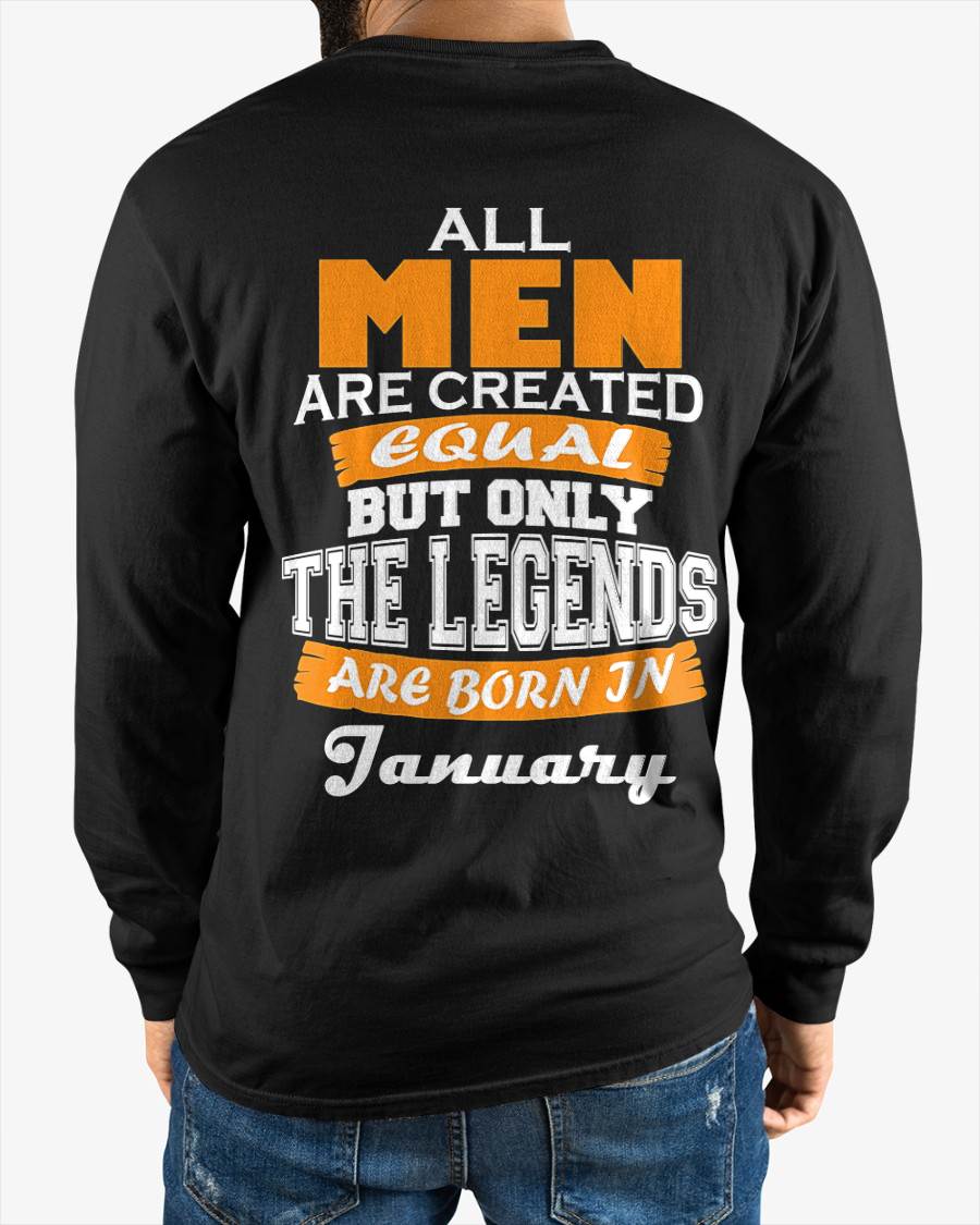 JANUARY MEN ARE BUILT DIFFERENT - FOR MAN - TLEE01 (SKU2604-236-01)