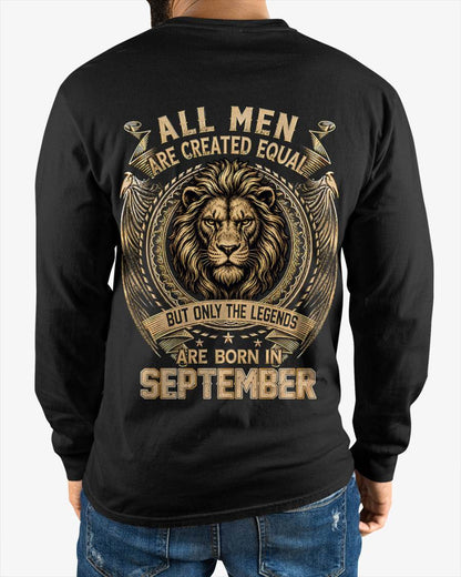 SEPTEMBER BORN LEGEND SHIRT – LION KING - FOR MAN - TLEE09 (SKU2606-177-09)