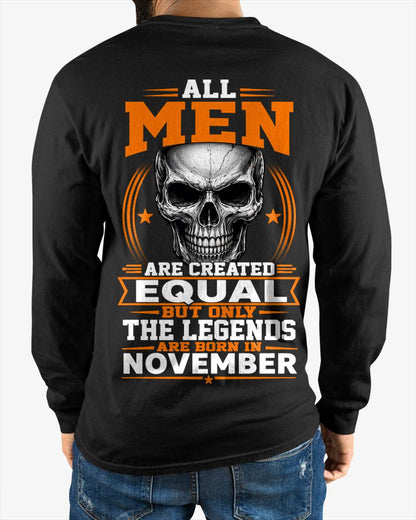 NOVEMBER BORN – NOT JUST MEN, BUT LEGENDS - FOR MAN - TLEE11 (SKU2604-310-11)