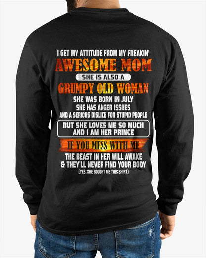 JULY - MESS WITH ME, MEET MY AWESOME MOM - FROM MOM - TLEE07 (SKU2606-142-07)