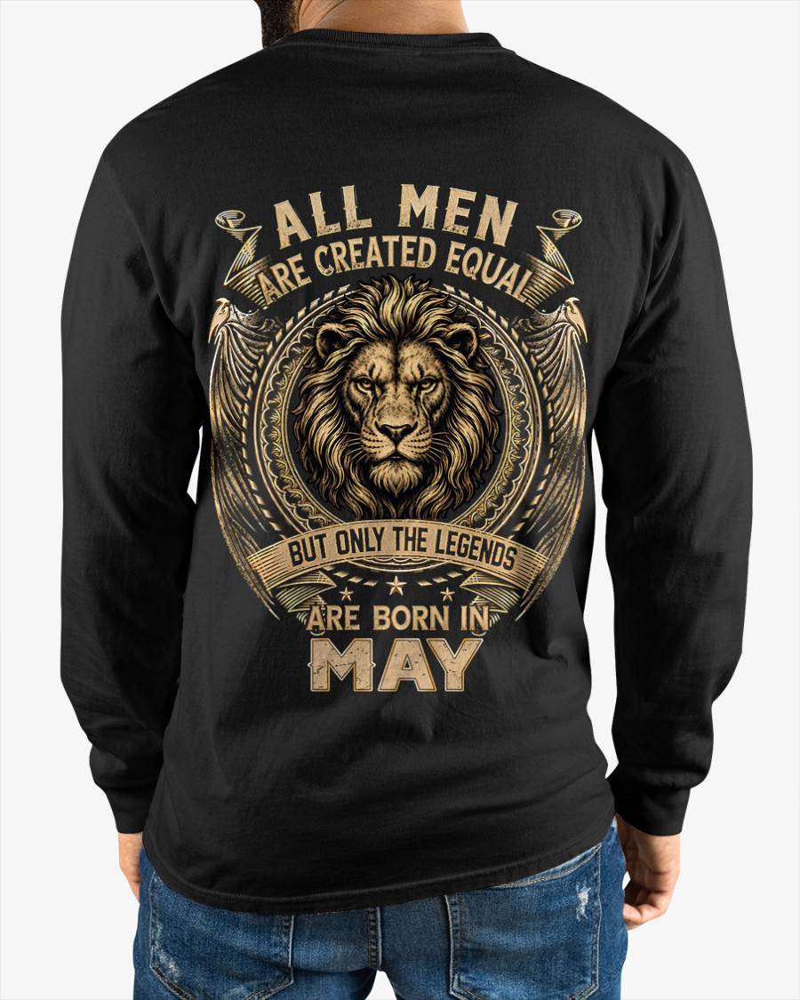 MAY BORN LEGEND SHIRT – LION KING - FOR MAN - TLEE05 (SKU2606-177-05)