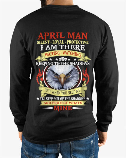 APRIL MAN - SILENT LOYAL PROTECTIVE I AM THERE WAITING WATCHING KEEPING TO THE SHADOWS - FOR MAN - TLEE04 (SKU2602-62-04)