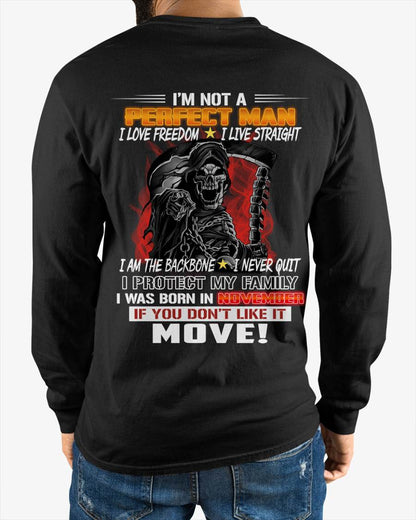 NOVEMBER - A MAN WHO NEVER QUITS AND PROTECTS HIS OWN - FOR MAN - TLEE11 (SKU26T-01231-11)
