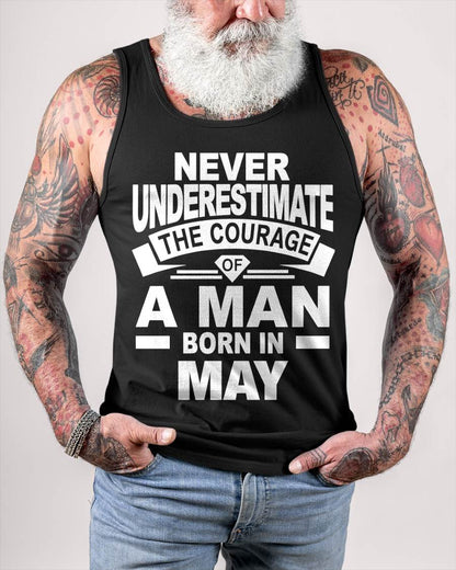 MAY BORN MAN : COURAGE STRENGTH & PRIDE - FOR MAN - TLEE05 (SKU2606-126-05)