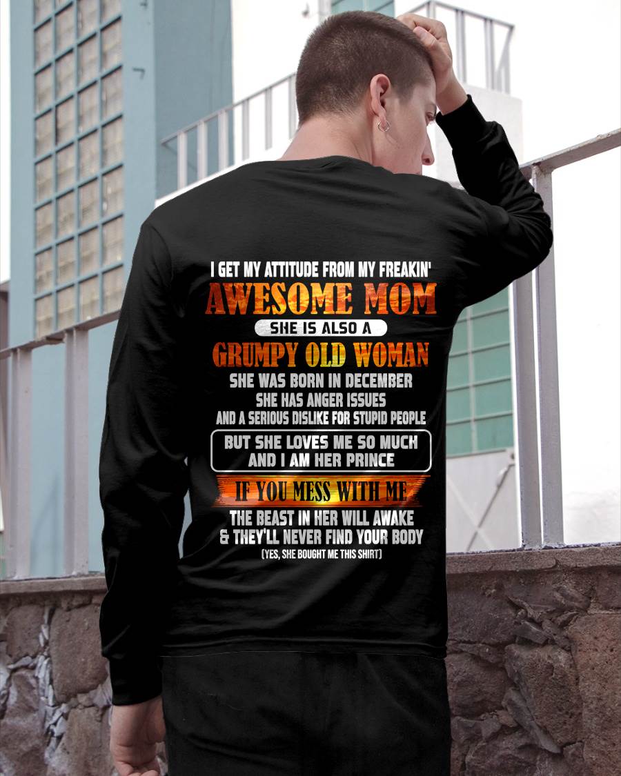 DECEMBER - MESS WITH ME, MEET MY AWESOME MOM - FROM MOM - TLEE12 (SKU2606-142-12)