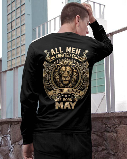 MAY BORN LEGEND SHIRT – LION KING - FOR MAN - TLEE05 (SKU2606-177-05)