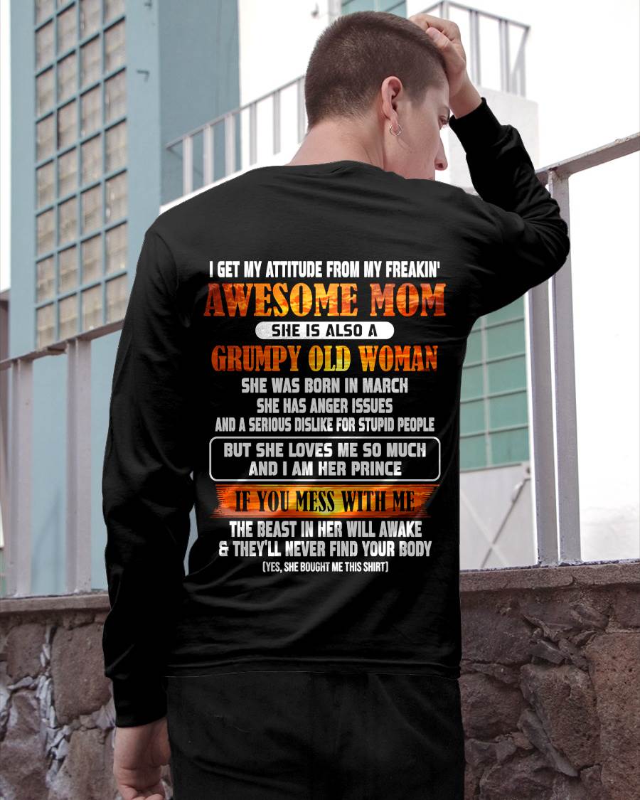MARCH - MESS WITH ME, MEET MY AWESOME MOM - FROM MOM - TLEE03 (SKU2606-142-03)