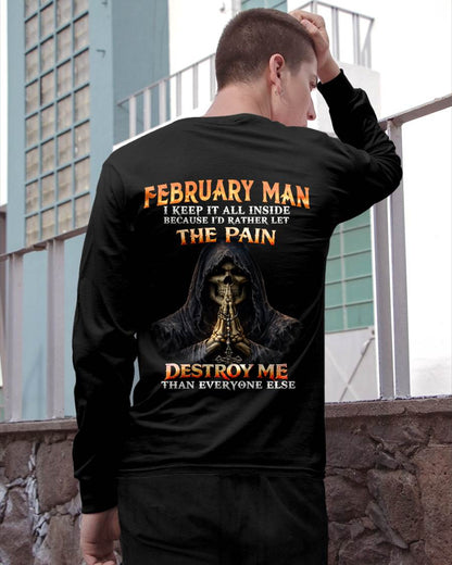FEBRUARY MAN THE PAIN DESTROYS ME - FOR MAN - TLEE02 (SKU2606-116-02)