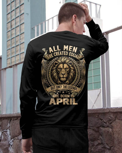 APRIL BORN LEGEND SHIRT – LION KING - FOR MAN - TLEE04 (SKU2606-177-04)