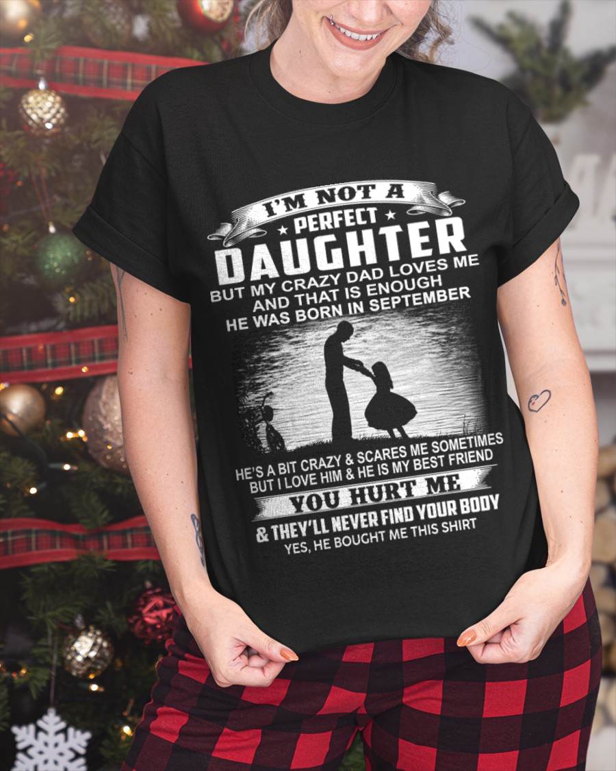 DAD BORN IN SEPTEMBER AND DAUGHTER BEST FRIENDS - FROM DAD - TLEE09 (SKU2605-166-09)
