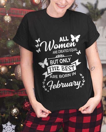 FEBRUARY WOMEN ARE THE BEST - FOR WOMEN - TLEE02 (SKU2604-07-02)