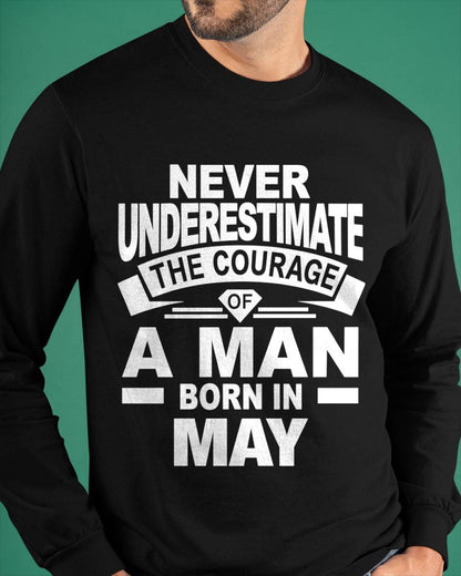 MAY BORN MAN : COURAGE STRENGTH & PRIDE - FOR MAN - TLEE05 (SKU2606-126-05)