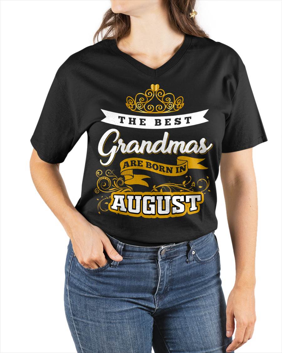 AUGUST GRANDMAS ARE THE BEST - FOR WOMEN - TLEE08 (SKU2605-238-08)